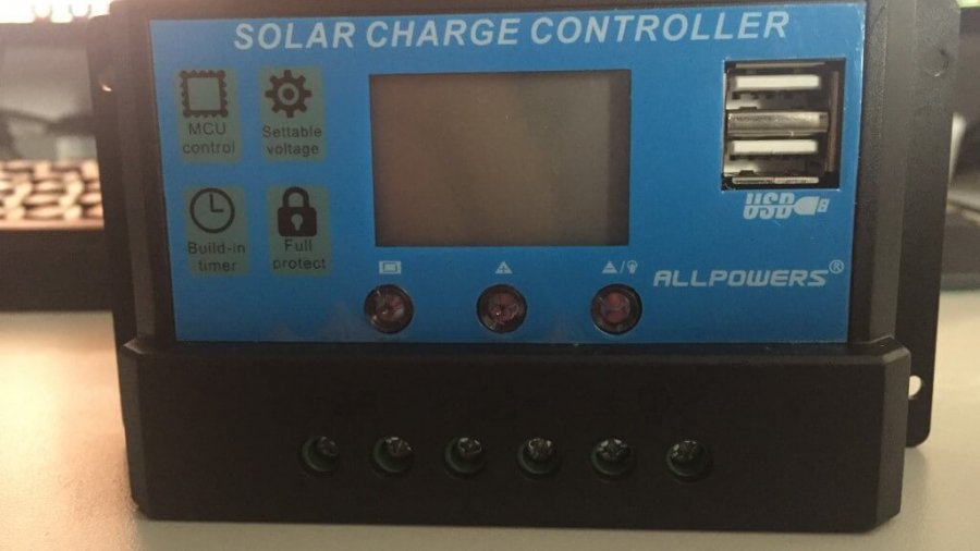 12V /24V /20A Solar Ladegerät Controller