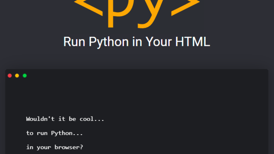 PyScript – Führen Sie Python-Code in Ihrem HTML-Code aus